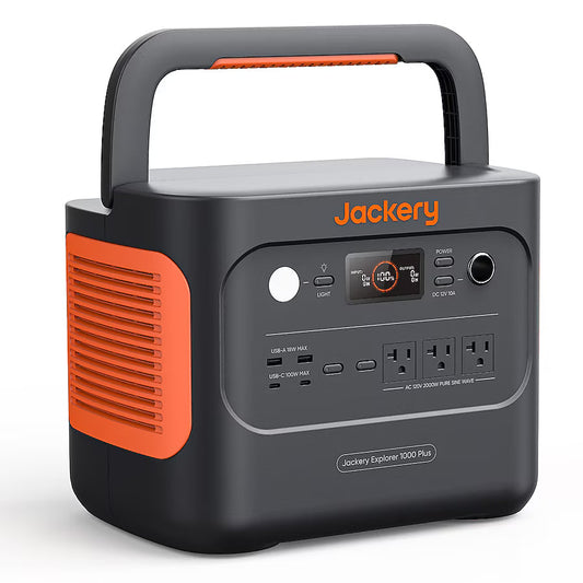 Jackery Explorer 1000 Plus 1264Wh 2000 Watts Portable Power Station LiFePO4 Battery