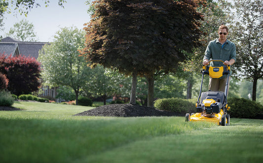 Cub Cadet Wide Area Walk Behind Lawn Mower 28-Inch 33-Inch Self Propelled Gas Mower