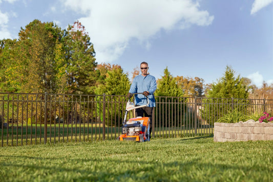 STIHL RM 655 VS Gas Lawn Mower 21 Inch Self Propelled Vario Drive BBC