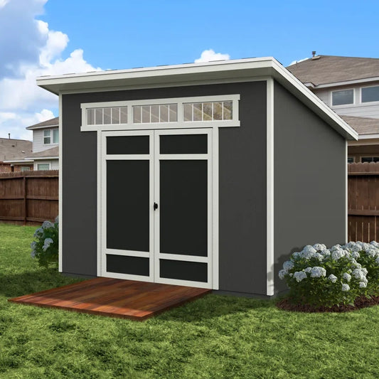 Olympia Do-it Yourself 10 ft. W x 7.5 ft. D Manufactured Wood Storage Shed