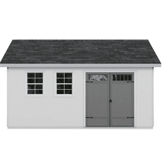 Scarsdale 12 ft. W x 16 ft. D Wood Storage Shed