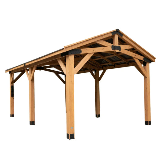 Backyard Discovery 20′ x 12′ Norwood Carport Gazebo