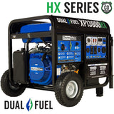 DuroMax XP13000HX Dual Fuel Generator 13000 Starting Watts 10500 Running Watts Electric Start Gas Propane Portable Generator