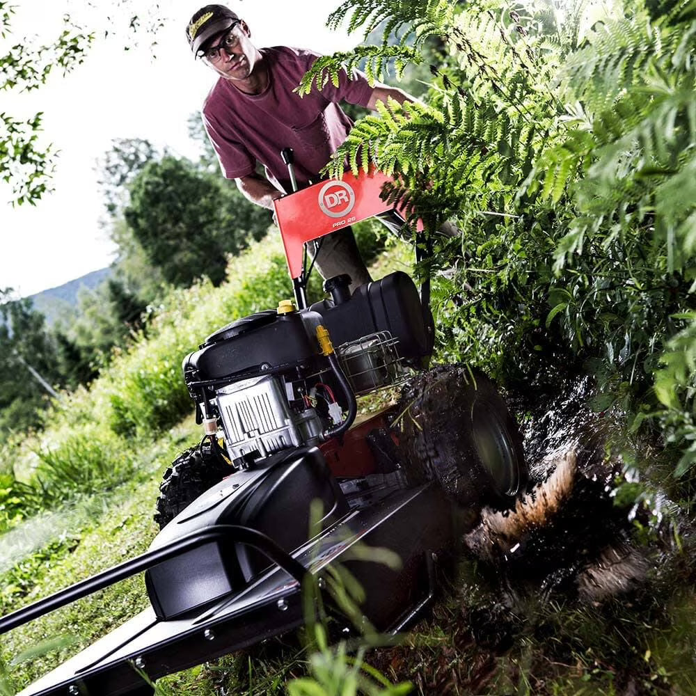 DR Power Pro 26 Field And Brush Mower 15.5HP Electric Start Power Steering Brush Cutter