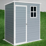 5 × 3 ft Resin Outdoor Storage Shed – Gray