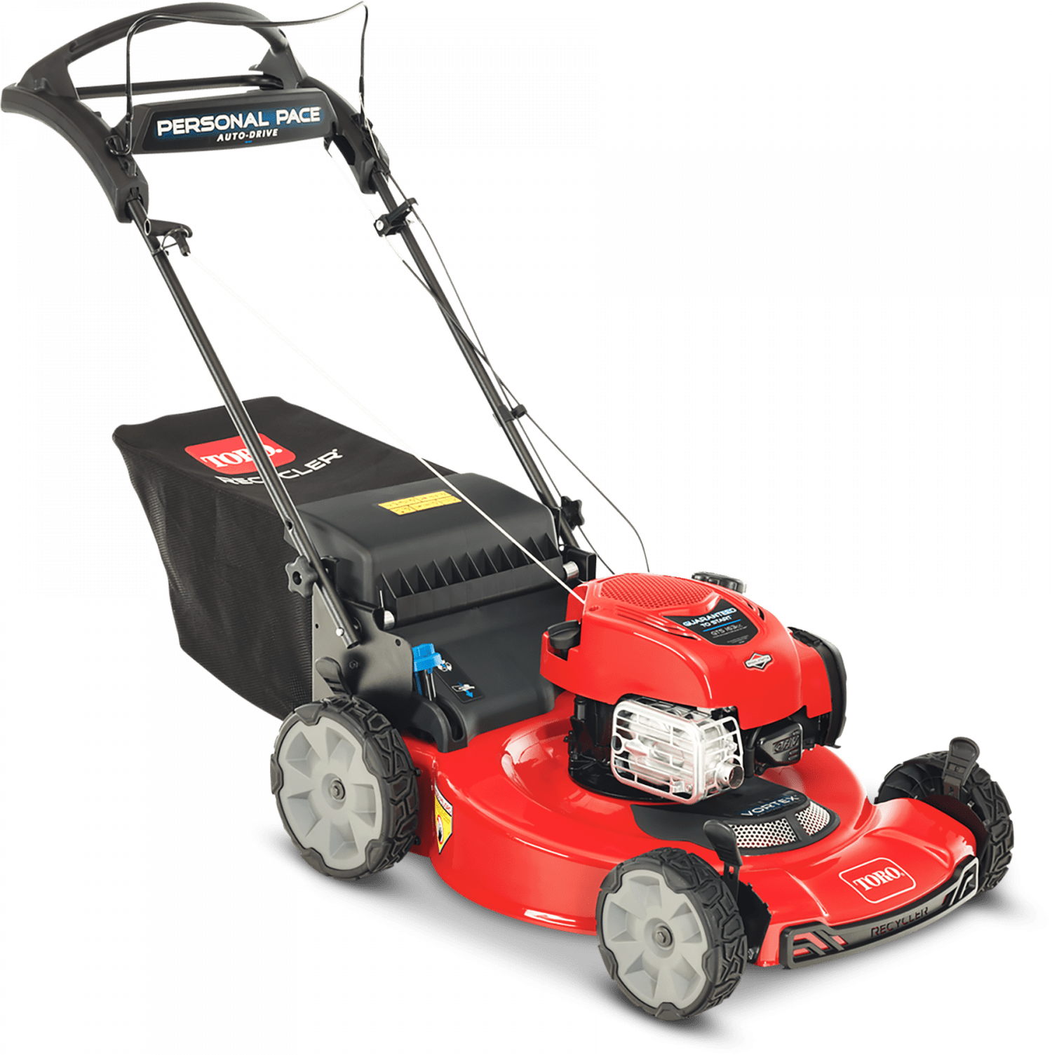 Toro Recycler 22 Inch Personal Pace Auto Drive Lawn Mower 163cc Briggs Stratton Engine Self Propelled