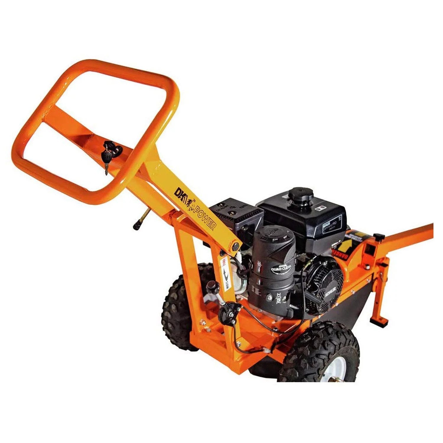 Dk2 Power Gas Powered &amp; Commercial Frame Stump Grinder w/ 14HP Kohler Motor