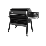 Weber SmokeFire EX6 Wood Fired Pellet Grill – Black