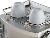 De’Longhi – Espresso Machine with 15 bars of pressure, Milk Frother and removable water tank – Stainless Steel