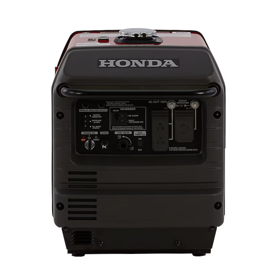 Honda EU3000 Portable Inverter Generator – Ultra-Quiet Reliable Power for Home Backup, RVs, Camping & Sensitive Electronics