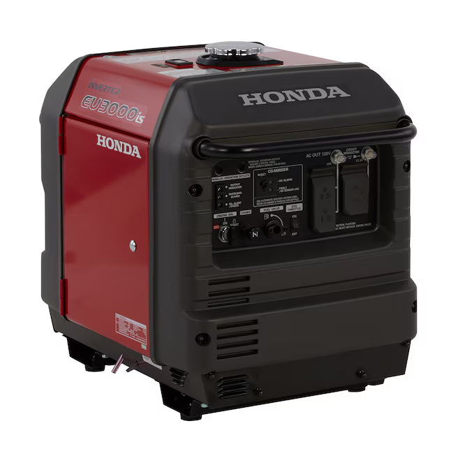 Honda EU3000 Portable Inverter Generator – Ultra-Quiet Reliable Power for Home Backup, RVs, Camping & Sensitive Electronics