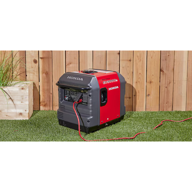 Honda EU3000 Portable Inverter Generator – Ultra-Quiet Reliable Power for Home Backup, RVs, Camping & Sensitive Electronics