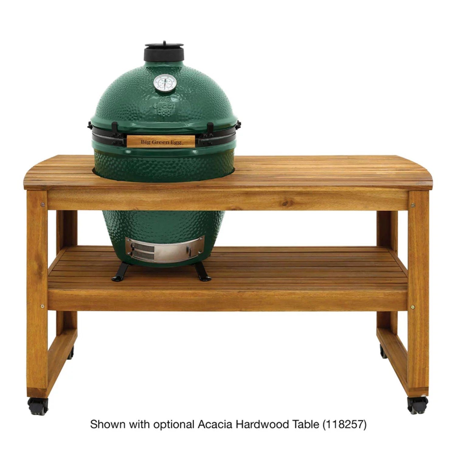 Big Green Egg 18.25 in. Large Charcoal Kamado Grill and Smoker Green