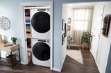 Whirlpool – 4.5 Cu. Ft. High Efficiency Stackable Front Load Washer with Steam and Load &amp; Go XL Dispenser – White