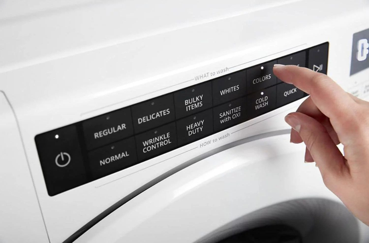Whirlpool – 4.5 Cu. Ft. High Efficiency Stackable Front Load Washer with Steam and Load &amp; Go XL Dispenser – White