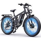 Ridstar E26 Pro Electric Bike Dual 1000W Motors 48V 23Ah Battery 26 Inch Fat Tire E-Bike