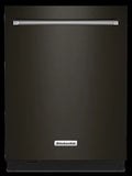 KitchenAid – Top Control Built-In Dishwasher with Stainless Steel Tub, FreeFlex Third Rack, 44dBA – Black stainless steel