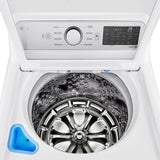 LG – 5.5 Cu. Ft. Smart Top Load Washer with TurboWash3D – White