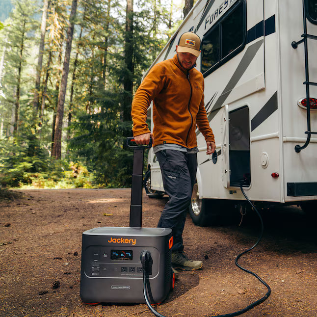 Jackery Explorer 3000 Pro Solar Generator 3024Wh 3000 Watts Portable Power Station 200W Solar Panel Included