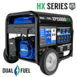 DuroMax XP15000HX Dual Fuel Generator 15000 Starting Watts 12000 Running Watts Electric Start Gas Propane Portable Generator