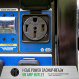 DuroMax XP15000HX Dual Fuel Generator 15000 Starting Watts 12000 Running Watts Electric Start Gas Propane Portable Generator
