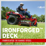 Toro Titan 48 in Zero Turn Riding Lawn Mower 23 HP Kawasaki V-Twin Engine 48 in Fabricated Steel Deck Gas Powered