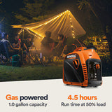 Generac GP2500i-2 Inverter Generator 2500 Starting 2200 Running Watt Gas Portable Generator with COsense