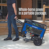 Westinghouse WGen9500DFc Dual Fuel Portable Generator 12500 Starting 9500 Running Watt Remote Electric Start Gas Propane