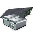 YOSHINO B4000 SST 4000W 2611Wh Solar Generator Kit with 3 x 200W Solar Panels
