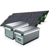 YOSHINO B4000 SST 4000W 2611Wh Solar Generator Kit with 3 x 200W Solar Panels