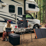 Jackery Explorer 3000 Pro Solar Generator 3024Wh 3000 Watts Portable Power Station 200W Solar Panel Included