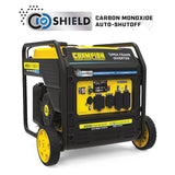 Champion Power Equipment CO Shield RV Ready Quiet Technology Open Frame Inverter Generator 6500 Starting Watts 5250 Running Watts Gasoline Portable Generator