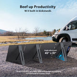 BLUETTI AC180P Solar Generator Kit 1800W 1440Wh Portable Power Station with 200W Solar Panel LiFePO4 Battery 2700W Peak