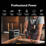 Anker SOLIX F3800 Portable Power Station 6000W 3840Wh with 2x 400W Solar Panels 120V/240V LiFePO4 Battery Backup