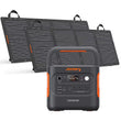 Jackery Explorer 2000 v2 2042Wh 2200 Watts Portable Power Station with 2 Solar Panels Included