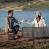 Jackery Explorer 2000 v2 2042Wh 2200 Watts Portable Power Station with 2 Solar Panels Included