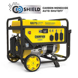 Champion Power Equipment CO Shield Portable Generator 6875 Starting Watts 5500 Running Watts Gasoline Portable Generator
