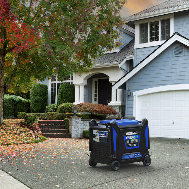 DuroMax XP16000iHT Tri Fuel Inverter Generator 16000 Starting Watts 13000 Running Watts Remote Start Gas Propane Natural Gas Portable Generator