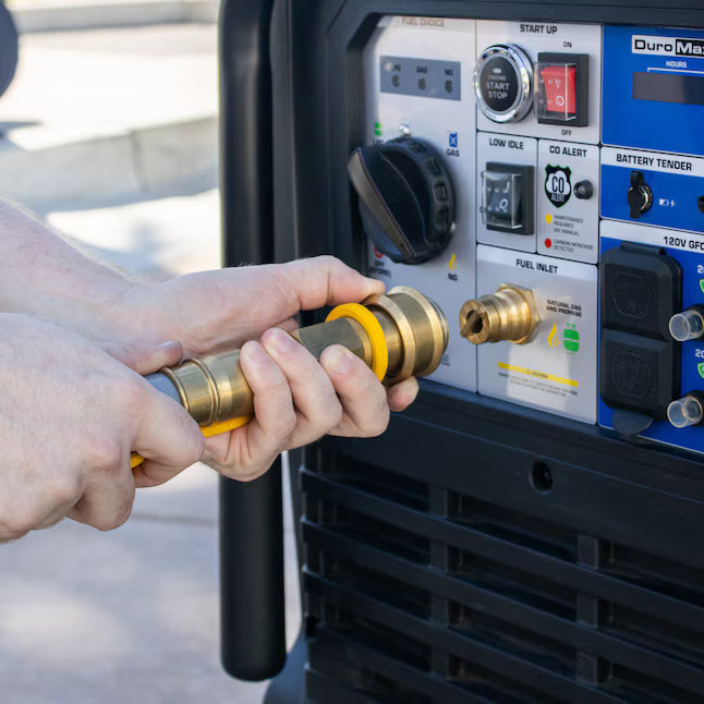 DuroMax XP16000iHT Tri Fuel Inverter Generator 16000 Starting Watts 13000 Running Watts Remote Start Gas Propane Natural Gas Portable Generator