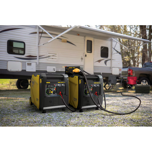 Champion 4500W Wireless Remote Start RV Ready Inverter Generator 4500 Starting / 3500 Running Watt Gasoline Portable Generator