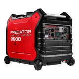 PREDATOR 3500W Super Quiet Inverter Generator 3000W Running Electric Start CO SECURE RV Ready