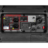 PREDATOR 3500W Super Quiet Inverter Generator 3000W Running Electric Start CO SECURE RV Ready