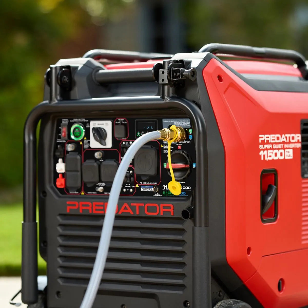 PREDATOR 11500W Tri Fuel Super Quiet Inverter Generator Remote Start