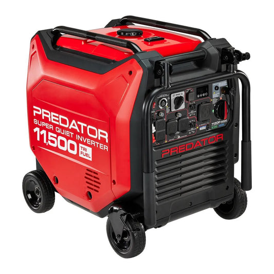 PREDATOR 11500W Tri Fuel Super Quiet Inverter Generator Remote Start