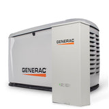 Generac 24000 Watt Dual Fuel Home Standby Generator 200 Amp Automatic Transfer Switch Natural Gas Propane
