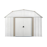 Arrow 10 ft x 14 ft Lexington Galvanized Steel Storage Shed