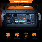 GENMAX GM17000iETC Tri Fuel Inverter Generator 17000 Starting Watts 13500 Running Watts Electric Start Gas Propane Natural Gas