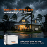 Generac 24000 Watt Dual Fuel Home Standby Generator 200 Amp Automatic Transfer Switch Natural Gas Propane