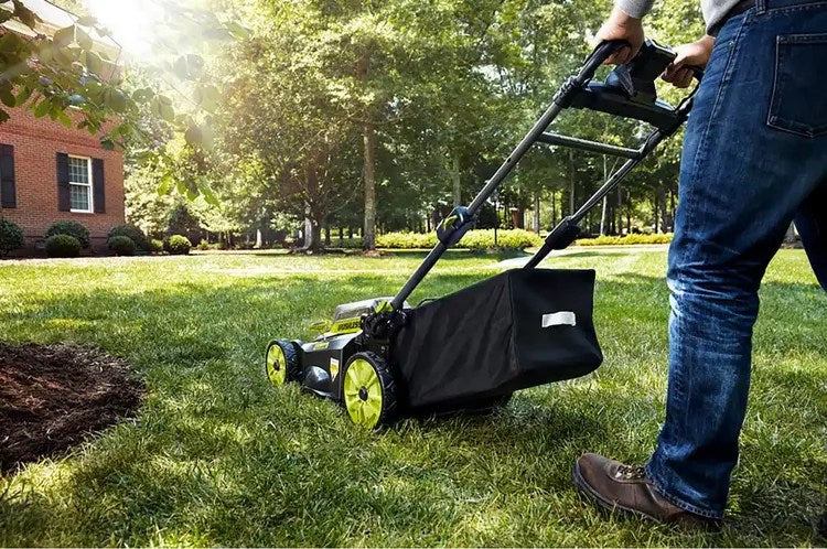 RYOBI 40V Brushless 20 in. Cordless Walk Behind Self-Propelled Lawn Mower with 6.0 Ah Battery & Charger