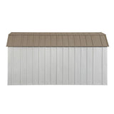 Arrow 10 ft x 14 ft Lexington Galvanized Steel Storage Shed